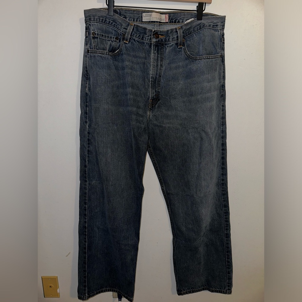 Levi's Loose Fit Dark Blue Jeans- Men’s
